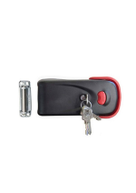 قفل حیاطی برقی 1093 یوتاب - Utab با کلید