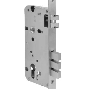 قفل سوئیچی فاصله 60 سه لول روستیک - Rustic نقره ای